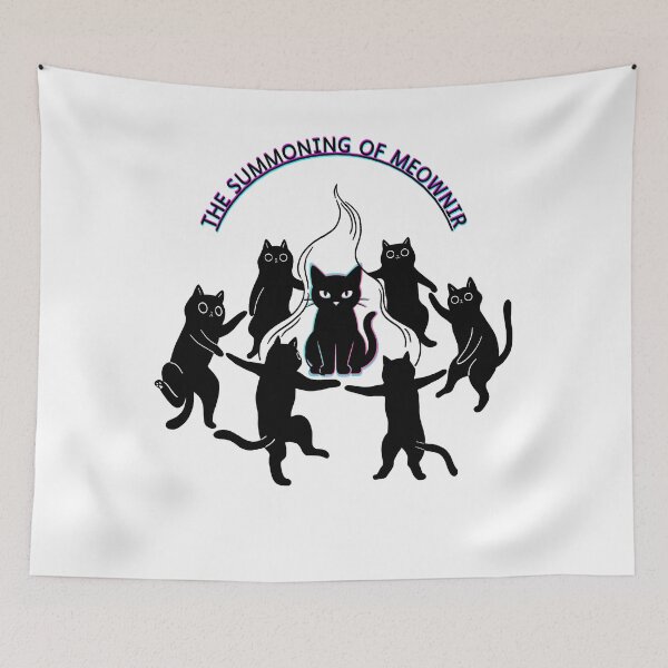 Item preview, The Summoning of MEOWNIR designed and sold by KA-DigitalArtLab.