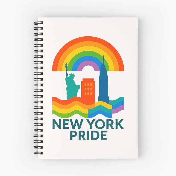 Item preview, LGBT Gay pride Rainbow flag New York Pride designed and sold by JETSETPRIDE.