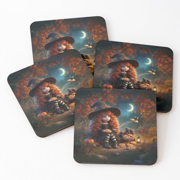 Item preview, The Cookie Witch: Autumn Mischief and Moonlight designed and sold by The Digital Compass.