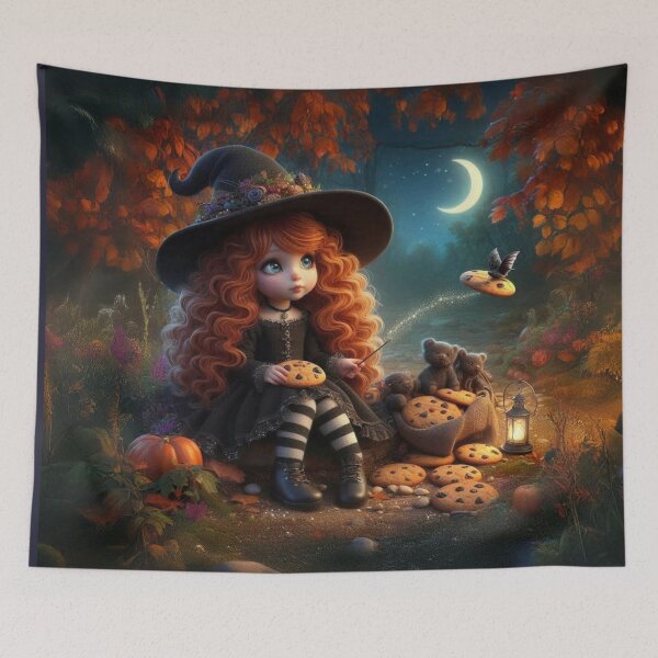 Item preview, The Cookie Witch: Autumn Mischief and Moonlight designed and sold by The Digital Compass.