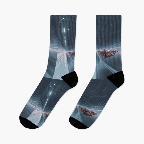 Item preview, Cars zooming through a circuit amidst geometric patterns Art Inspired By Nature And The Active Outdoors designed and sold by CDC40.