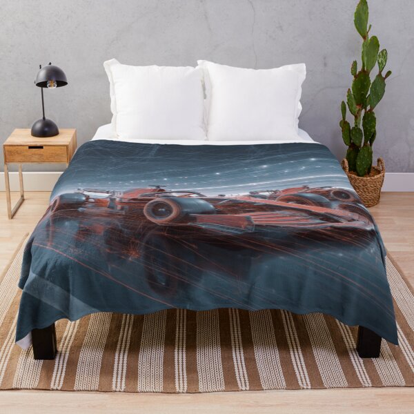 Item preview, Cars zooming through a circuit amidst geometric patterns Art Inspired By Nature And The Active Outdoors designed and sold by CDC40.