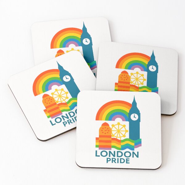 Item preview, LGBT Gay pride Rainbow flag London Pride designed and sold by JETSETPRIDE.