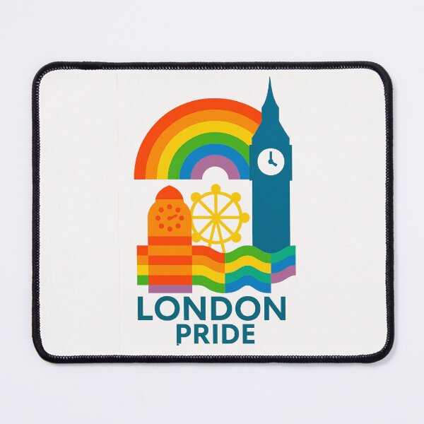 Item preview, LGBT Gay pride Rainbow flag London Pride designed and sold by JETSETPRIDE.