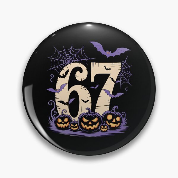Item preview, Six Seven 6 7 Meme Spooky Halloween designed and sold by GregArtShop.