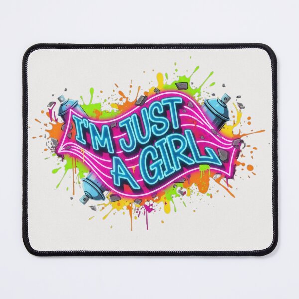 Item preview, I'm just a girl! designed and sold by ViralVisionsCreating .