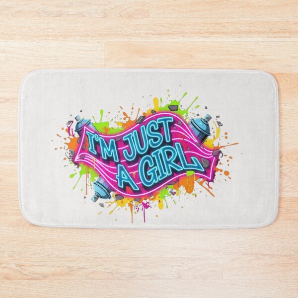 Item preview, I'm just a girl! designed and sold by  ViralVisionsCreating .