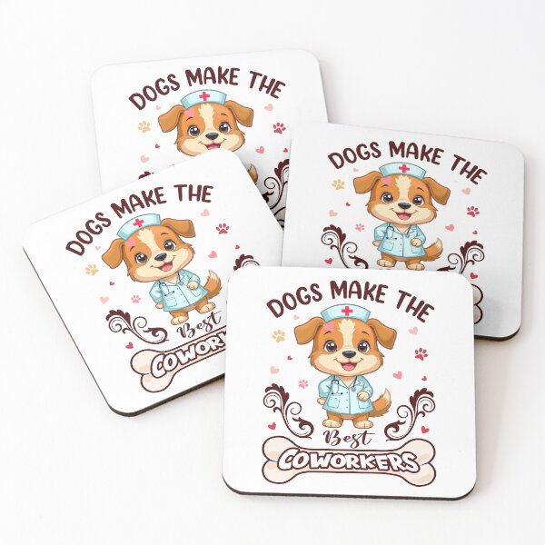Item preview, Dogs Make the Best Coworkers - Dog Lover Work from Home designed and sold by MuniraWearify.