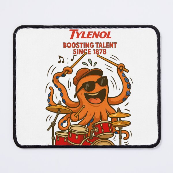 Item preview, Funny Tylenol Autism Drummer Boosting Talent Since 1878 designed and sold by LunasGlory.