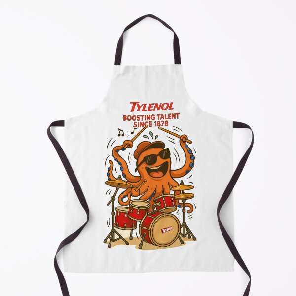 Item preview, Funny Tylenol Autism Drummer Boosting Talent Since 1878 designed and sold by LunasGlory.