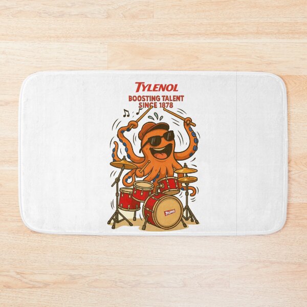 Item preview, Funny Tylenol Autism Drummer Boosting Talent Since 1878 designed and sold by LunasGlory.