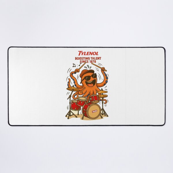 Item preview, Funny Tylenol Autism Drummer Boosting Talent Since 1878 designed and sold by LunasGlory.