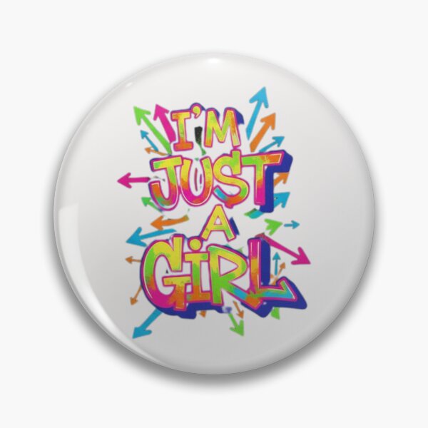 Item preview, I'm just a girl!  designed and sold by  ViralVisionsCreating .