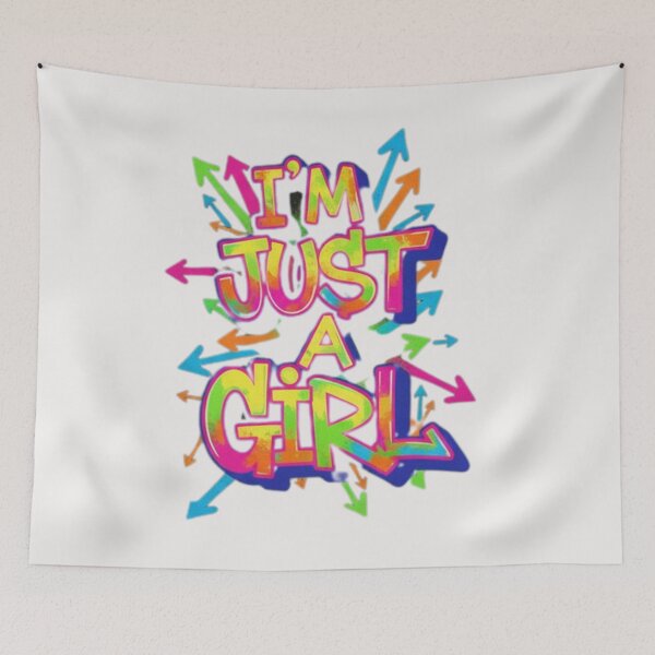 Item preview, I'm just a girl!  designed and sold by  ViralVisionsCreating .