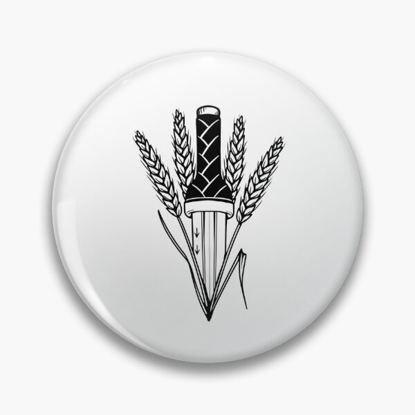 Item preview, Dagger and Harvest – Symbol of Vinland designed and sold by SacredRoses-Art.