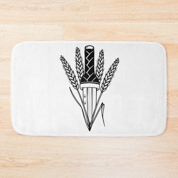 Item preview, Dagger and Harvest – Symbol of Vinland designed and sold by SacredRoses-Art.