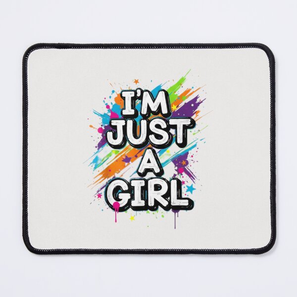 Item preview, I'm just a girl! designed and sold by ViralVisionsCreating .