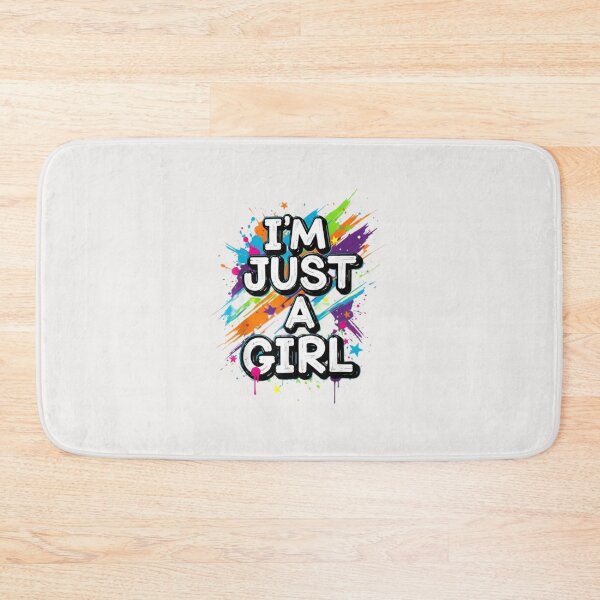 Item preview,  I'm just a girl!  designed and sold by  ViralVisionsCreating .