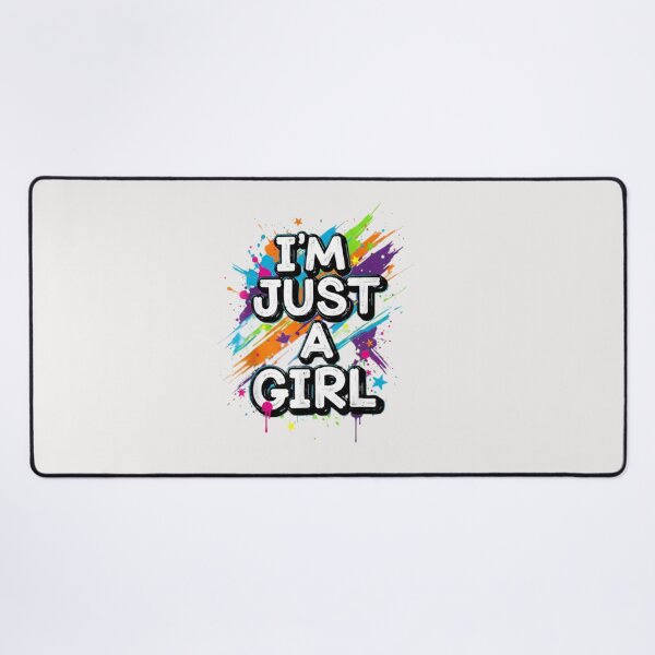 Item preview, I'm just a girl! designed and sold by ViralVisionsCreating .