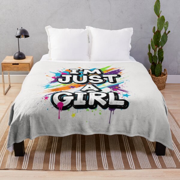 Item preview,  I'm just a girl!  designed and sold by  ViralVisionsCreating .
