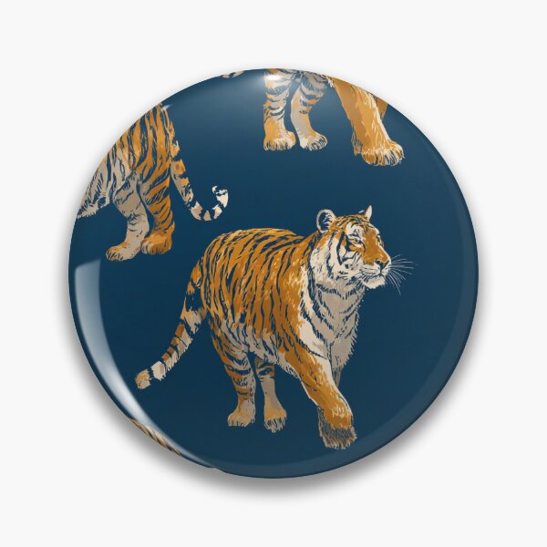 Item preview, Royal Tigers Pattern designed and sold by arabicdesigns.