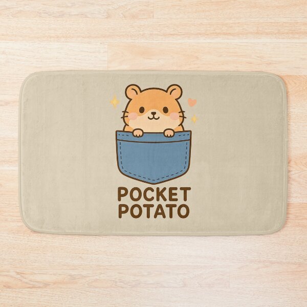 Item preview, Kawaii Hamster in Pocket with Stars – Cute Pet Lover Design designed and sold by Pick'n Quick.