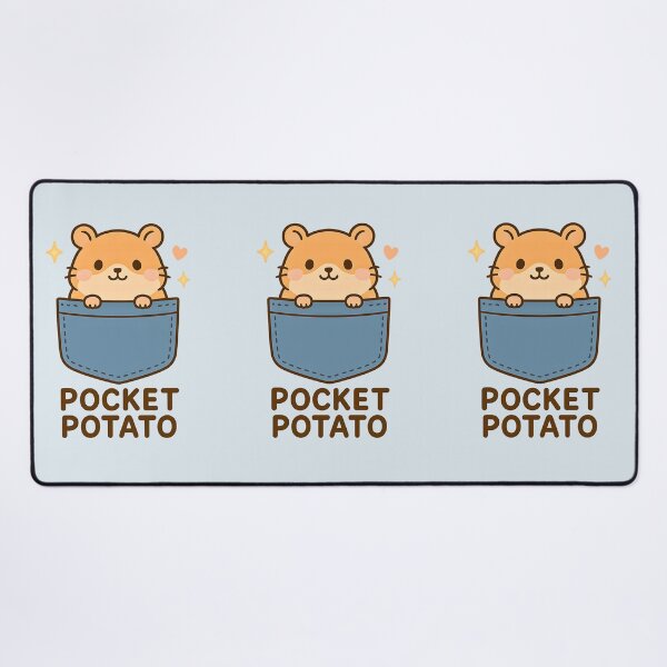 Item preview, Kawaii Hamster in Pocket with Stars – Cute Pet Lover Design designed and sold by Pick'n Quick.