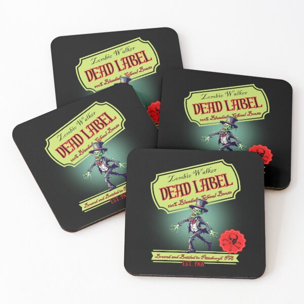 Item preview, Zombie Walker Dead Label Ghoul Booze Funny Horror Zombies  designed and sold by theflandonian.