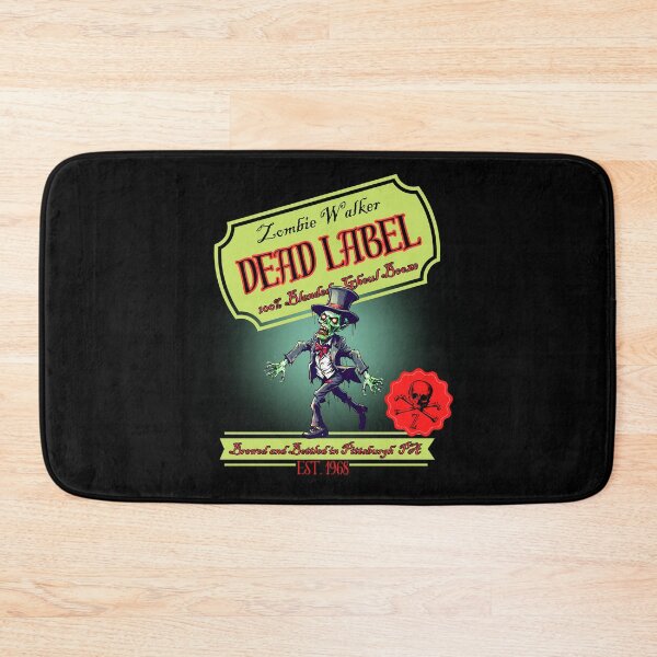 Item preview, Zombie Walker Dead Label Ghoul Booze Funny Horror Zombies  designed and sold by theflandonian.