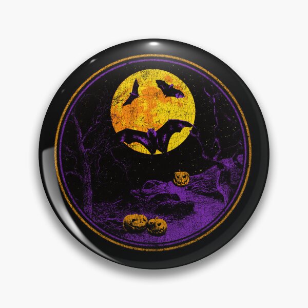 Item preview, Midnight Flight – Bat flying halloween yellow moon design designed and sold by jagatdsgn.
