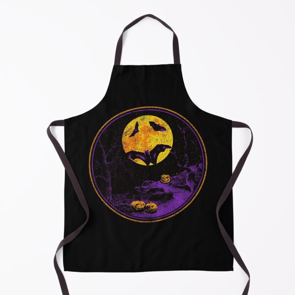 Item preview, Midnight Flight – Bat flying halloween yellow moon design designed and sold by jagatdsgn.