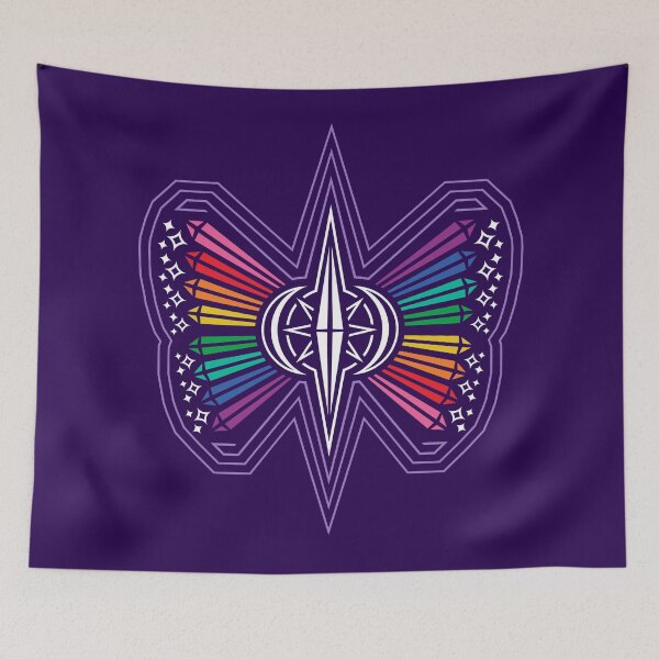 Item preview, Prismatic Butterfly Pride Flage - Isolated Version designed and sold by Rosetta Designs.