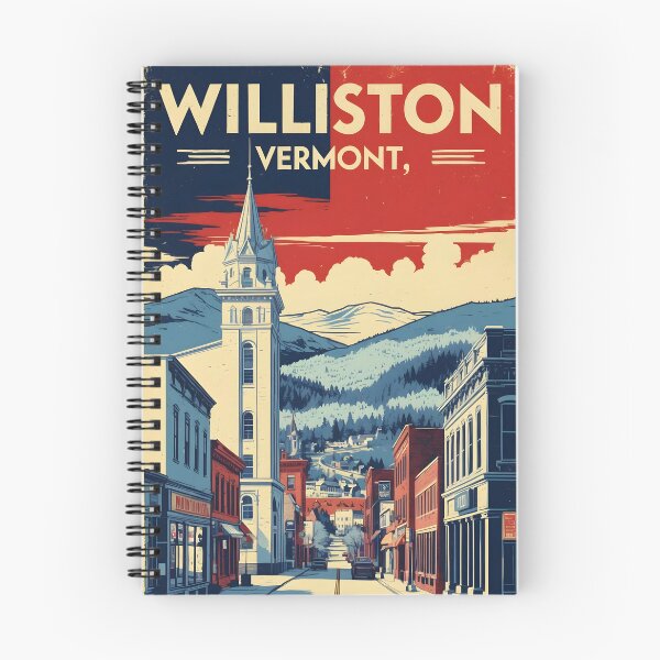 Item preview, Williston Vermont 1950s USA Vintage Travel Tourism designed and sold by TravelersGems.