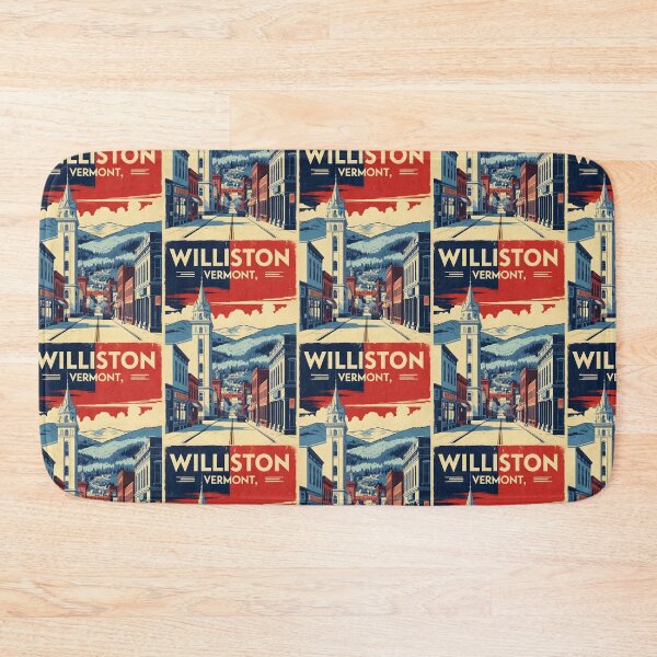 Item preview, Williston Vermont 1950s USA Vintage Travel Tourism designed and sold by TravelersGems.