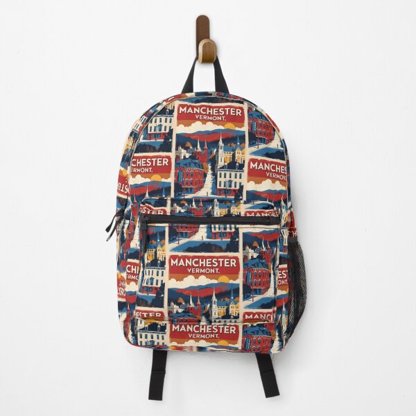 Item preview, Manchester Vermont 1950s USA Vintage Travel Tourism designed and sold by TravelersGems.