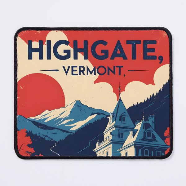 Item preview, Highgate Vermont 1950s USA Vintage Travel Tourism designed and sold by TravelersGems.
