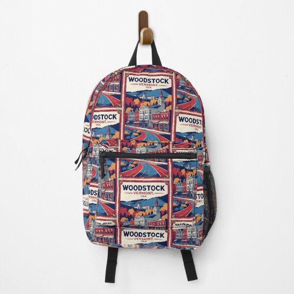 Item preview, Woodstock Vermont 1950s USA Vintage Travel Tourism designed and sold by TravelersGems.