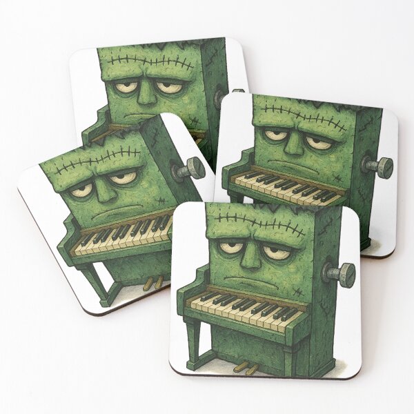 Item preview, "Pianoman" in cartoon character style designed and sold by Jani-art-world.