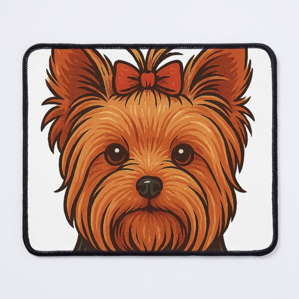 Item preview, Yorkie Dog Sticker – Cute Yorkshire Terrier Illustration | Yorkie Lover Gift designed and sold by Mo-rx.