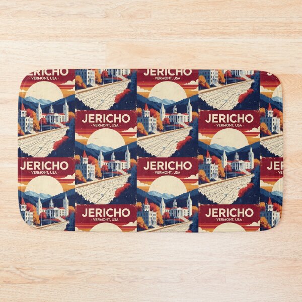 Item preview, Jericho Vermont 1950s USA Vintage Travel Tourism designed and sold by TravelersGems.