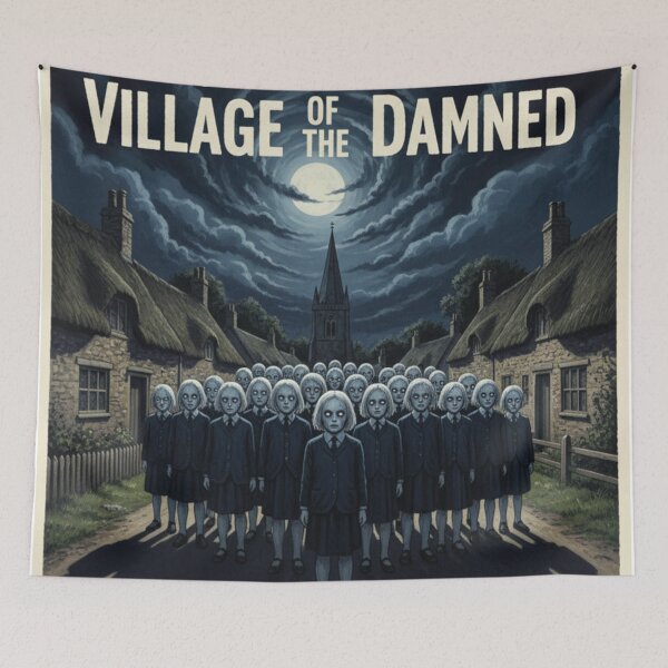Item preview, Children of the Unknown – Reimagined Village of the Damned Poster designed and sold by Art's Diner.