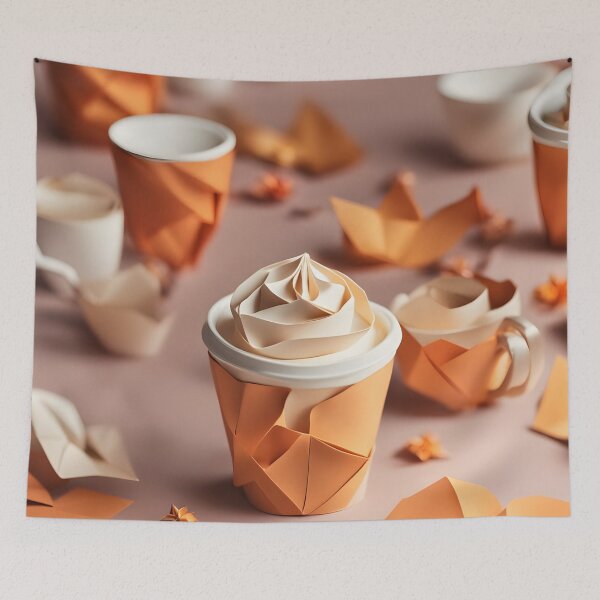 Item preview, Origami Art - Autumn in a Cup designed and sold by ArtfulFolds.