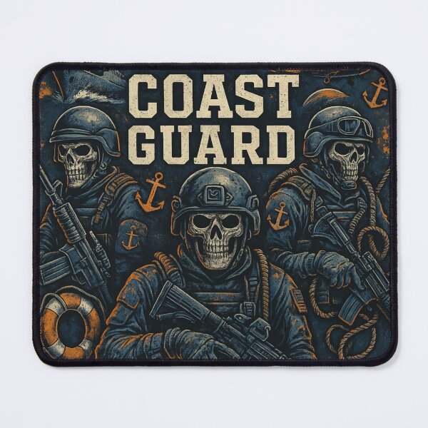 Item preview, Tactical U.S. Coast Guard All-Over Print – Gritty & Bold Maritime Warfare Shirt designed and sold by getpressedshirt.