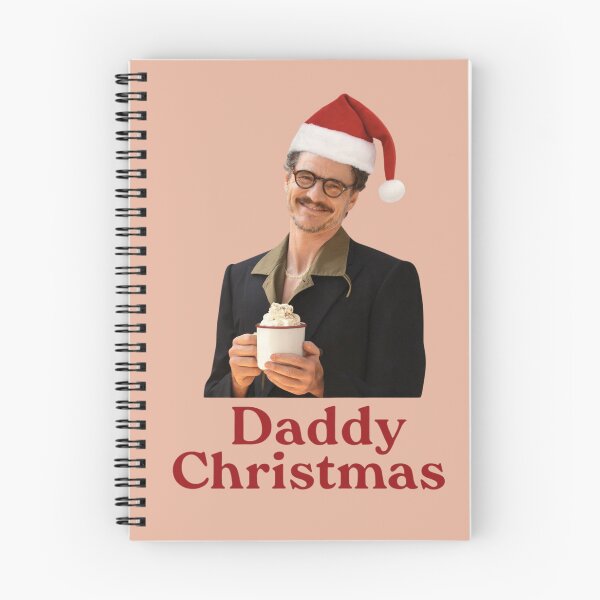 Item preview, Daddy Christmas – Funny Santa Holiday Pedro Pascal Design designed and sold by LittleMsMorales.