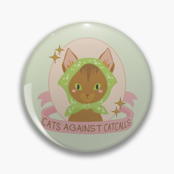 Item preview, Cats against catcalls designed and sold by Bruna Esmanhotto.