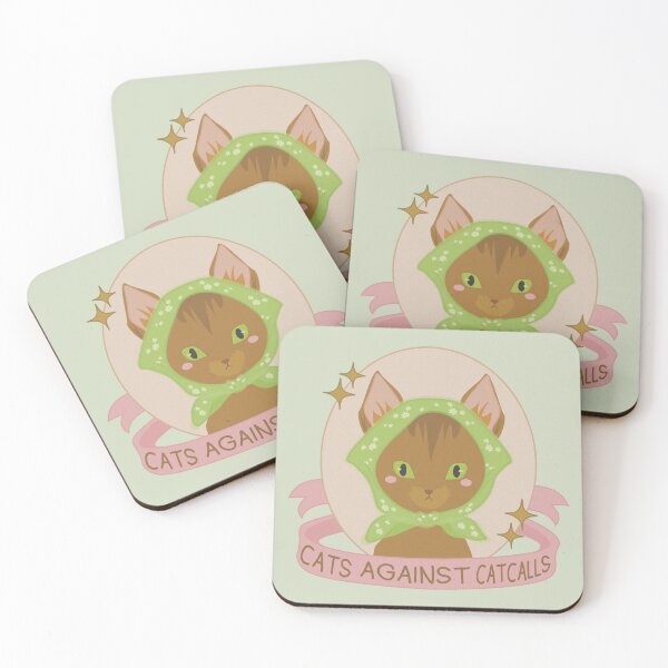 Item preview, Cats against catcalls designed and sold by Bruna Esmanhotto.
