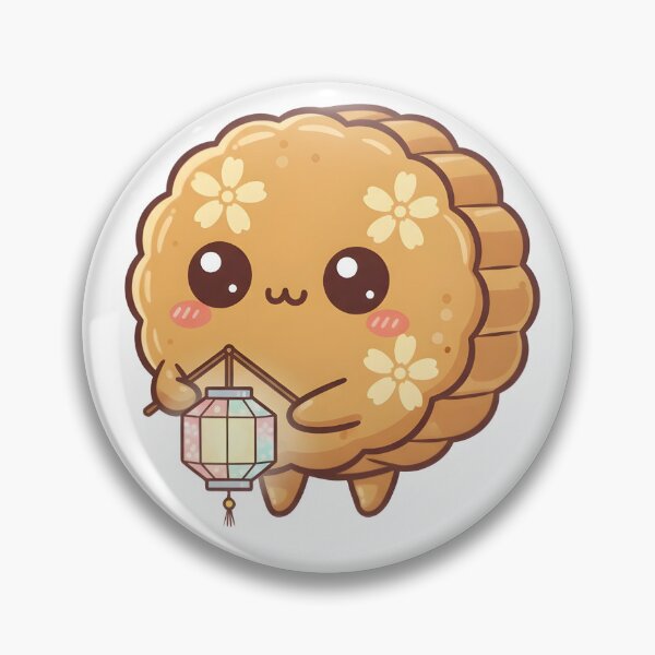 Artikelvorschau, Chibi Mooncake – Niedlicher Cartoon entworfen und verkauft von Affiliora.