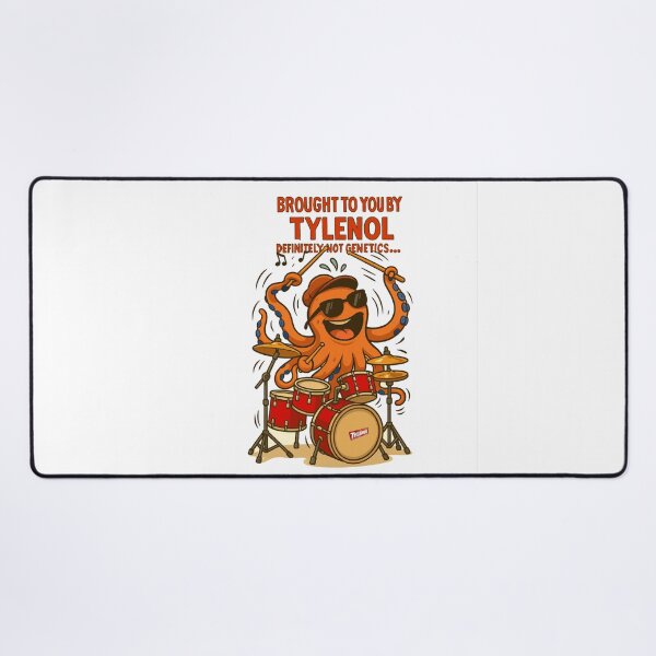 Item preview, Funny Tylenol Autism Drummer designed and sold by LunasGlory.