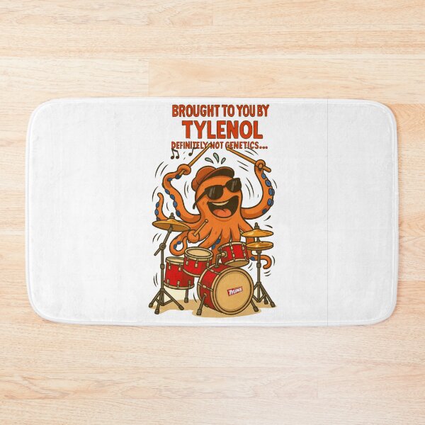 Item preview, Funny Tylenol Autism Drummer designed and sold by LunasGlory.