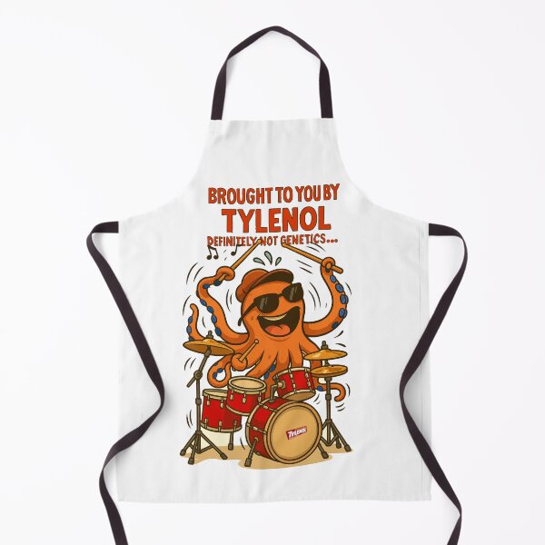 Item preview, Funny Tylenol Autism Drummer designed and sold by LunasGlory.